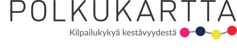 Polkukartta - kilpailukykyä kestävyydestä Polkukartta-tunnus ja slogan: Kilpailukykyä kestävyydestä